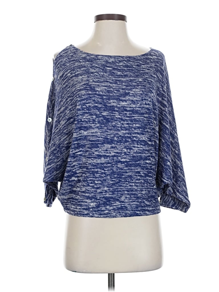 Anthropologie Pullover Sweater In Blue