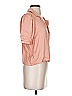 Lulus Orange Short Sleeve Blouse Size XS - photo 4