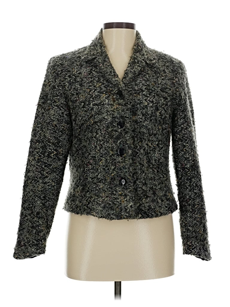 Pre-owned Kathie Lee Blazer Jacket In Blue