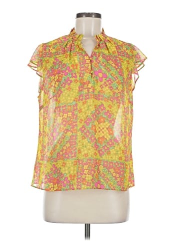 Julie Brown Short Sleeve Blouse (view 1)