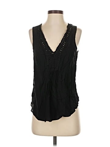 Daniel Rainn Sleeveless Silk Top (view 1)
