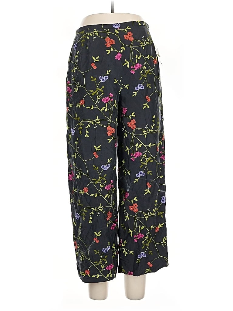 Pre-owned Silk Club Collection Silk Pants In Black