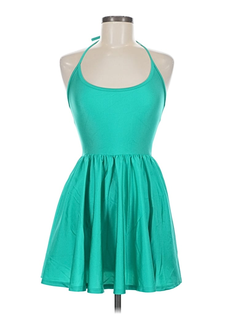 Pre-owned American Apparel Casual Dress In Blue