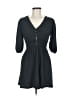 GB Solid Gray Black Casual Dress Size M - photo 1