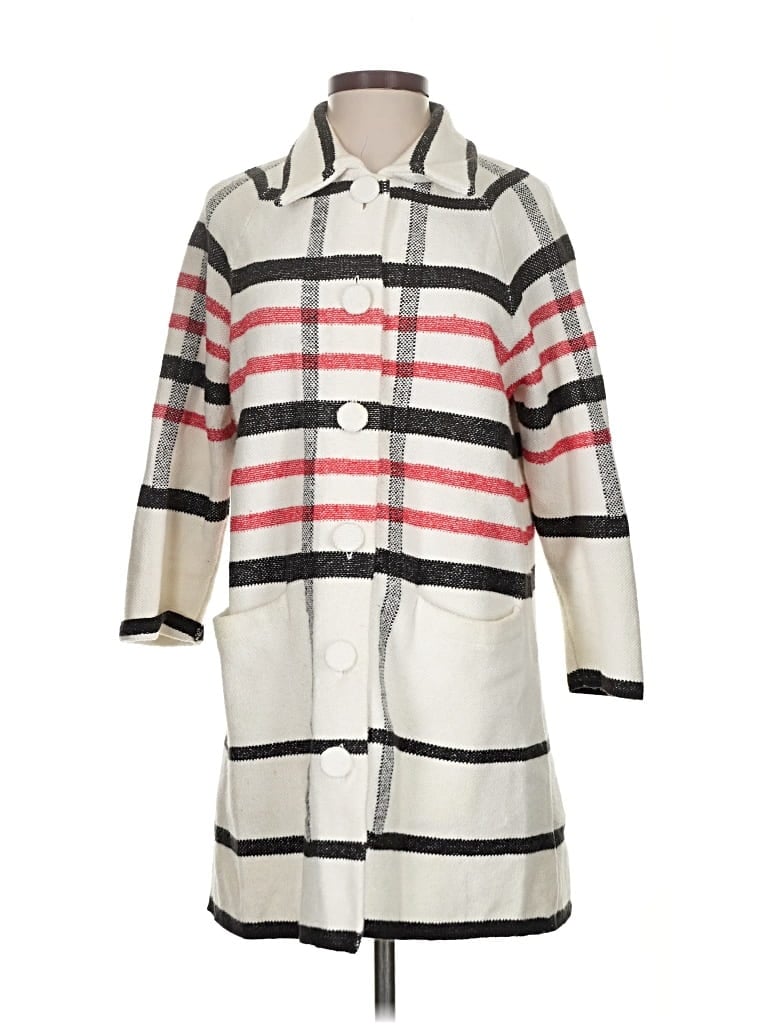 Pre-owned Cabi Poncho In White