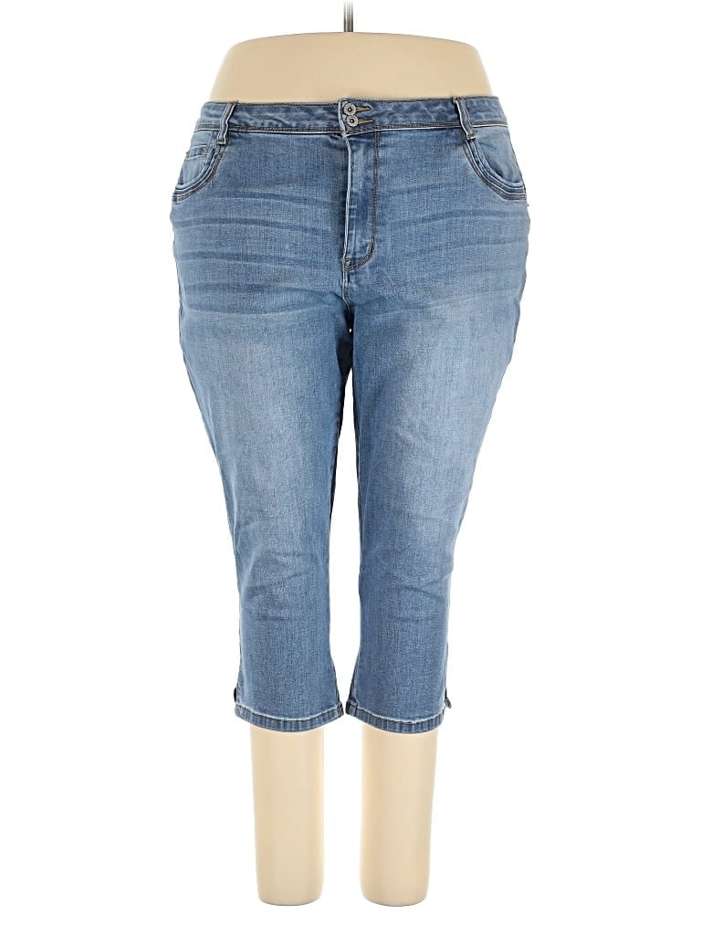 Pre-owned Ashley Stewart Jeans In Blue