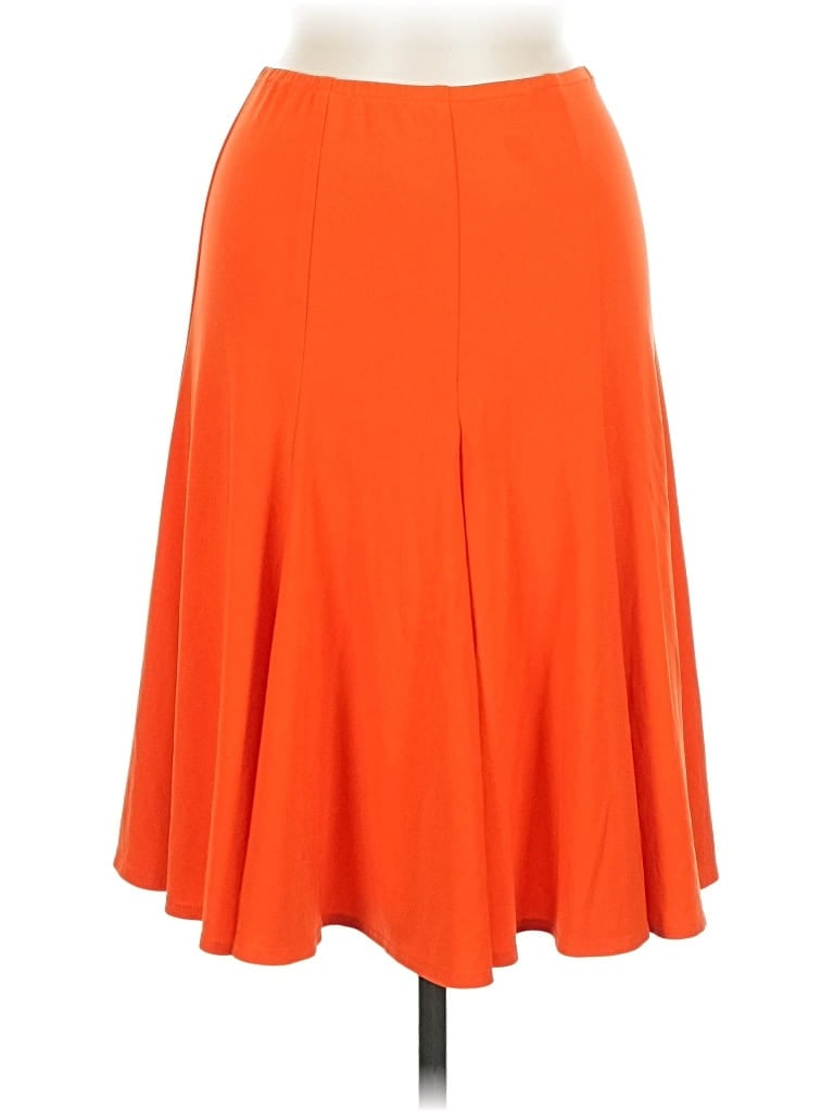Pre-owned Joseph Ribkoff Casual Skirt In Orange