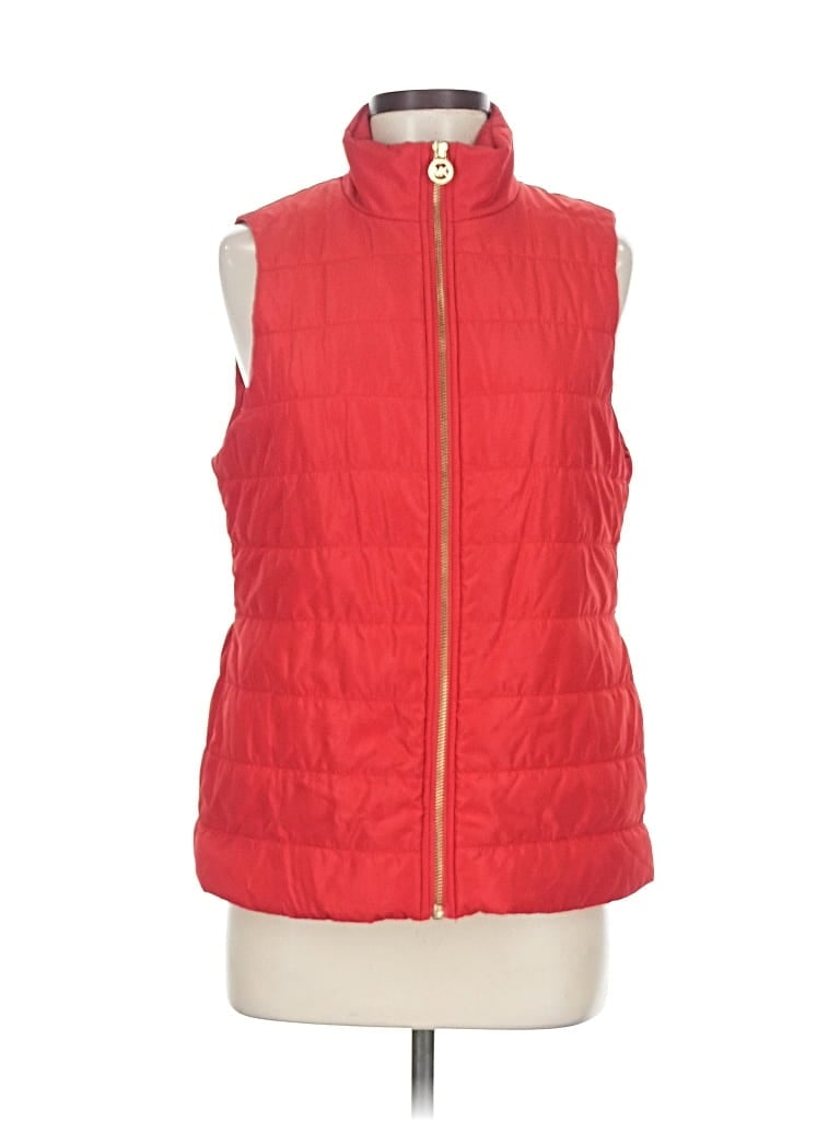 Pre-owned Michael Michael Kors Vest In Red