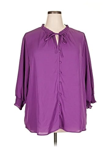 Assorted Brands 3/4 Sleeve Blouse (view 1)