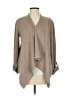 Mystree Tan Long Sleeve Blouse Size S - photo 1