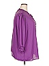 Assorted Brands 100% Polyester Purple 3/4 Sleeve Blouse Size 2X - photo 4