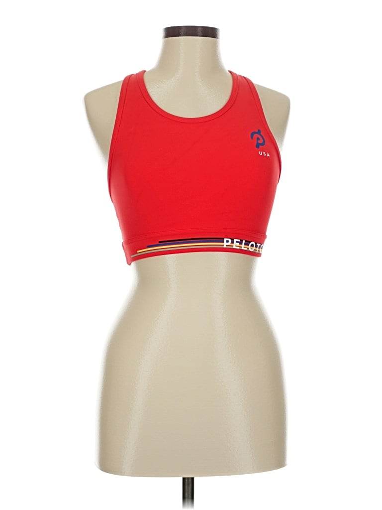Pre-owned Peloton Sports Bra In Red