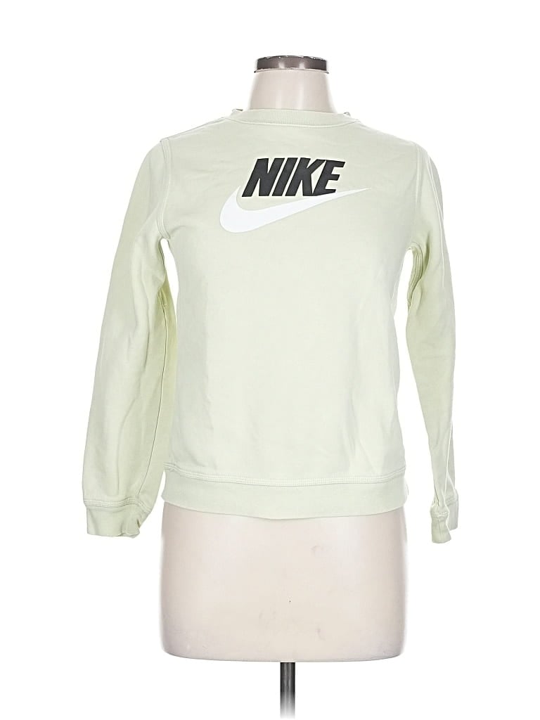 Pre-owned Nike Sweatshirt In Green