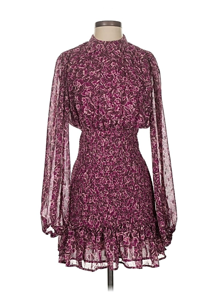 Pre-owned Aqua Cocktail Dress In Purple