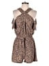 Venus Animal Print Brown Romper Size XS - photo 1