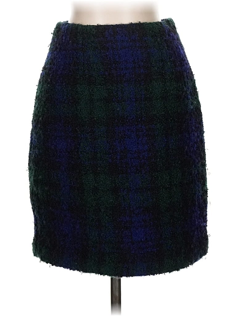 Pre-owned Linda Allard Ellen Tracy Formal Skirt In Blue