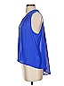NSF 100% Silk Blue Sleeveless Silk Top Size S - photo 5