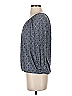 MICHAEL Michael Kors Blue 3/4 Sleeve Blouse Size S - photo 5