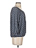 MICHAEL Michael Kors Blue 3/4 Sleeve Blouse Size S - photo 4