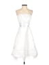 Galina 100% Polyester White Cocktail Dress Size 6 - photo 1