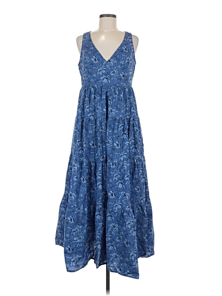 Pre-owned Universal Thread Casual Dress In Blue