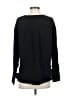 ALLSAINTS 100% Cupro Black Long Sleeve Blouse Size XS - photo 2