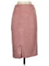 Lulus Solid Burgundy Casual Skirt Size S - photo 2