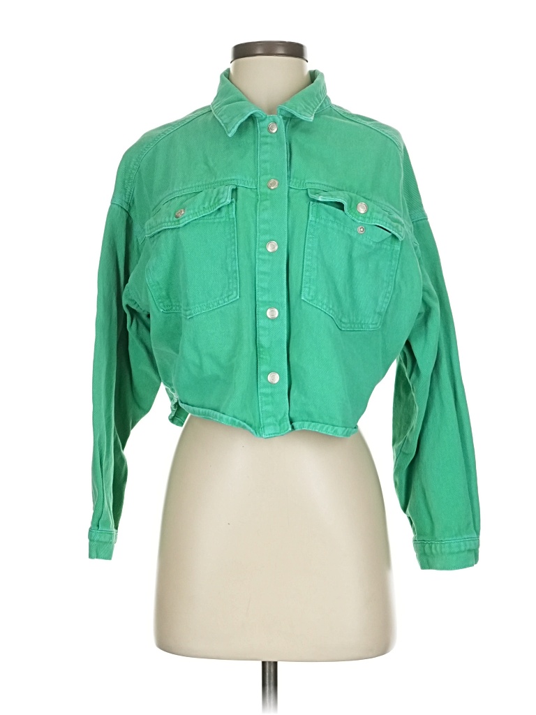 Pre-owned Steve Madden Jacket In Green