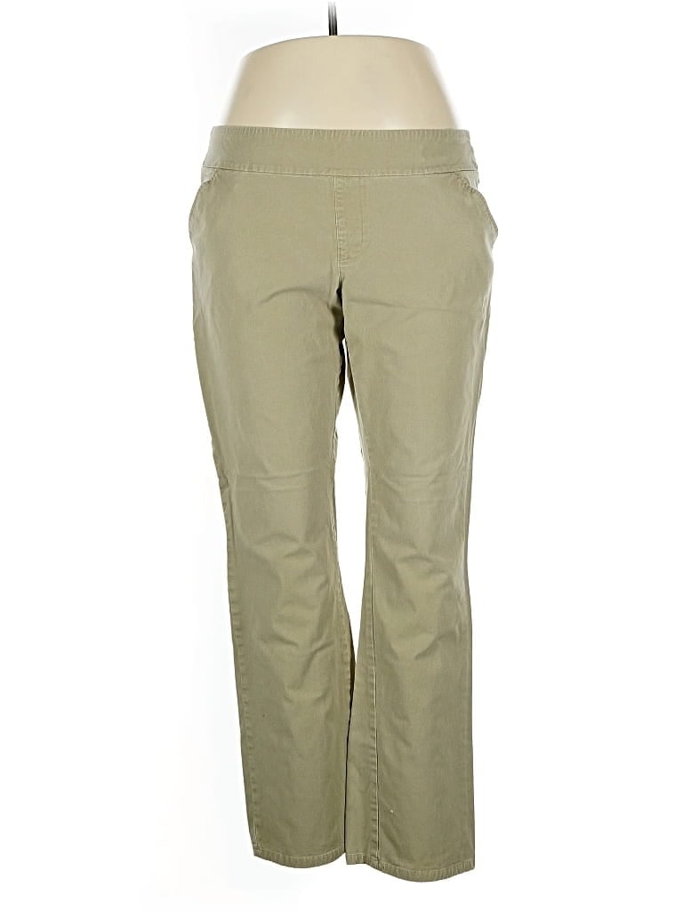 Pre-owned Dickies Khaki Pant In Green