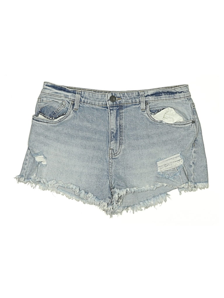 Pre-owned Kut From The Kloth Denim Shorts In Blue