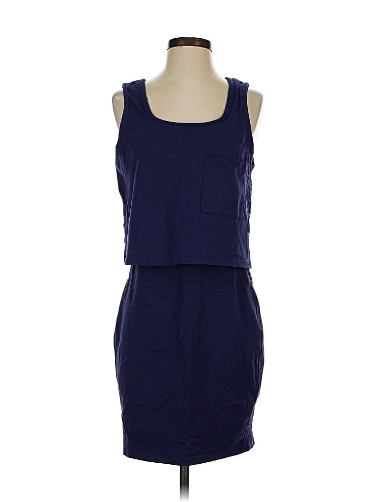 Pre-owned Venus Casual Dress In Blue