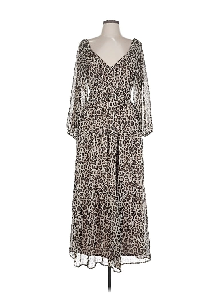 Nine Britton Casual Dress In Brown