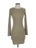 Universal Thread Solid Tan Casual Dress Size S - photo 1