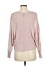 Alya Metallic Pink Pullover Sweater Size M - photo 2