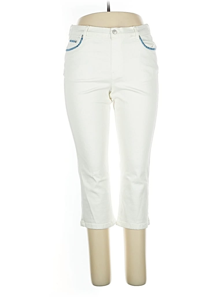 Pre-owned D&co. Casual Pants In White