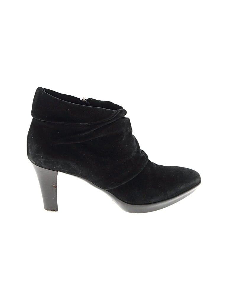 Pre-owned Aquatalia Ankle Boots In Black