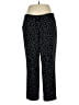 Ann Taylor Factory Polka Dots Black Casual Pants Size L - photo 1
