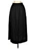 H&M 100% Polyester Solid Black Formal Skirt Size 4 - photo 1