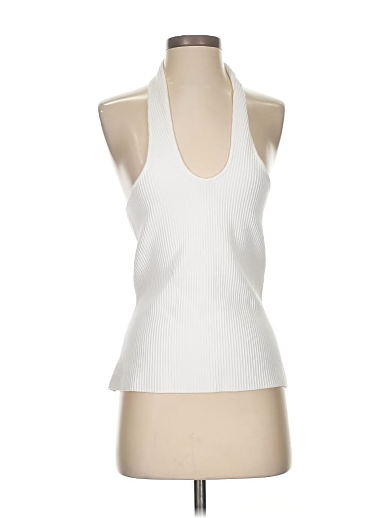 Pre-owned Express Sweater Vest In White