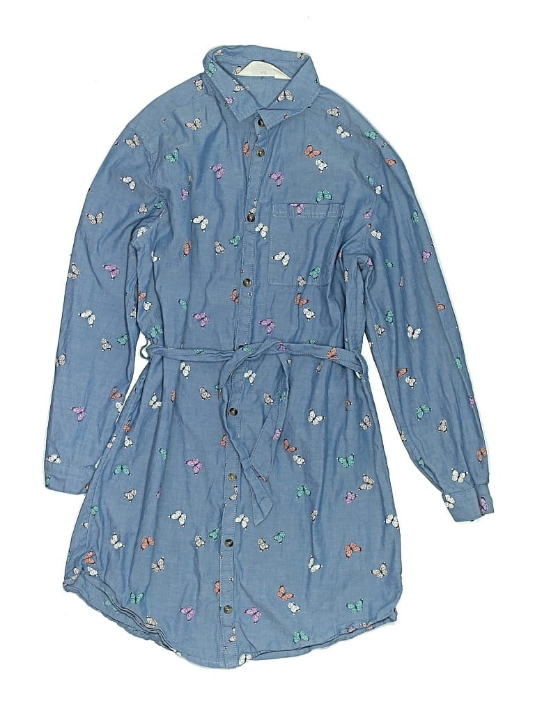 Pre-owned H&m Kids' Dress In Blue