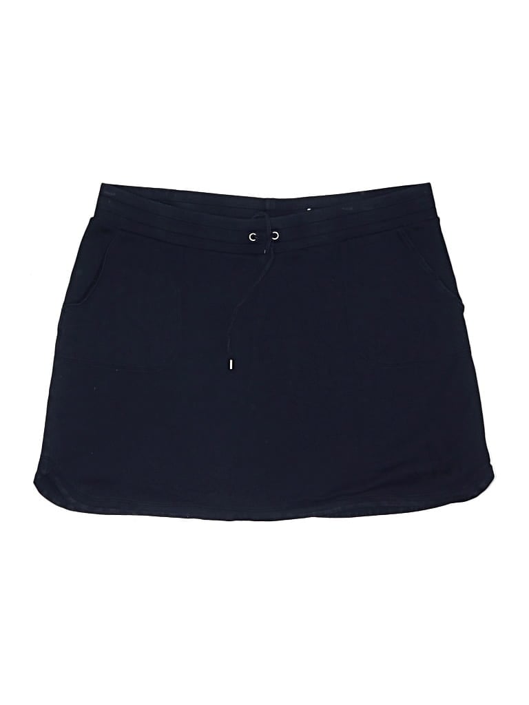 Pre-owned Croft & Barrow Casual Skirt In Blue