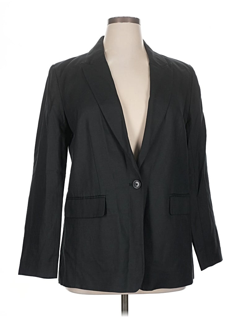 Ann Taylor Loft Blazer Jacket In Black