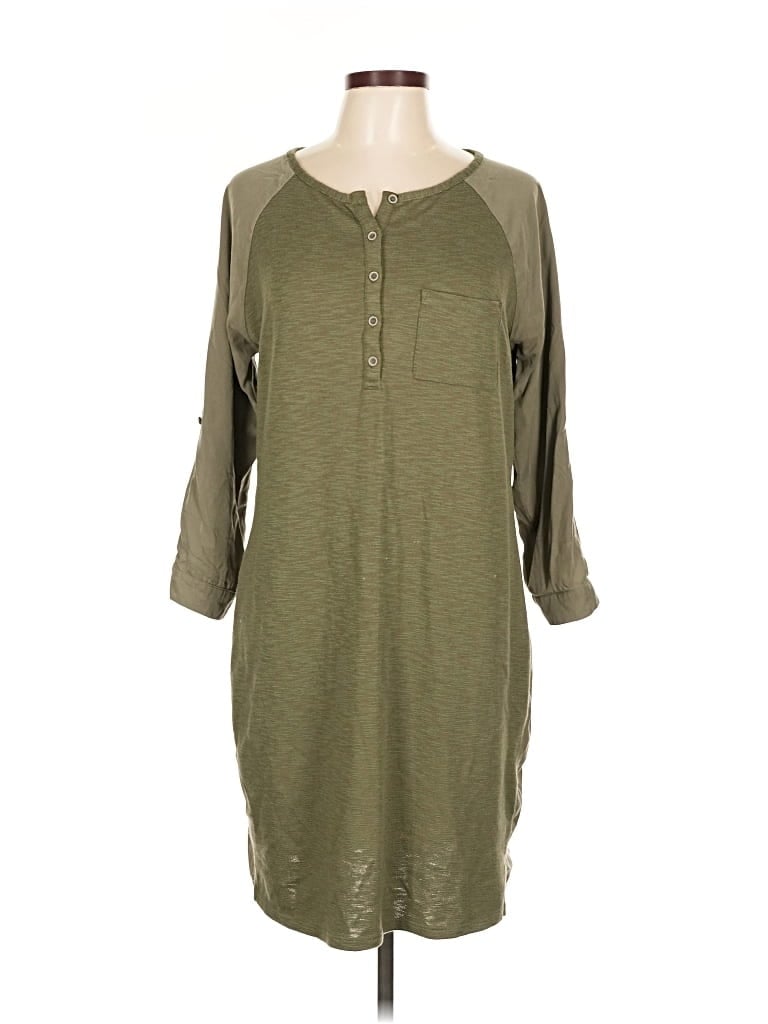 Pre-owned Prana Casual Dress In Green