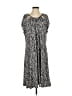 MICHAEL Michael Kors Animal Print Gray Casual Dress Size S - photo 1