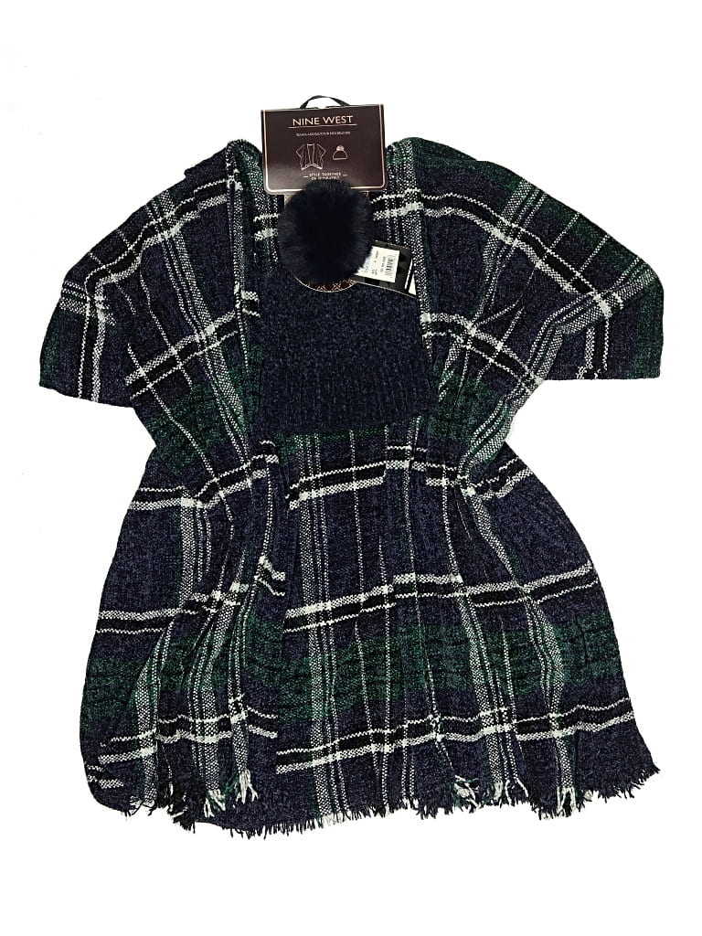 Pre-owned Nine West Scarf In Blue