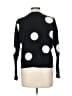 T Tahari Polka Dots Black Pullover Sweater Size L (estimated) - photo 2