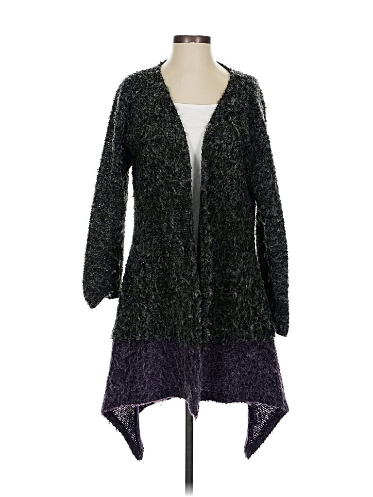 Pre-owned Yak N Yeti Cardigan Sweater In Black