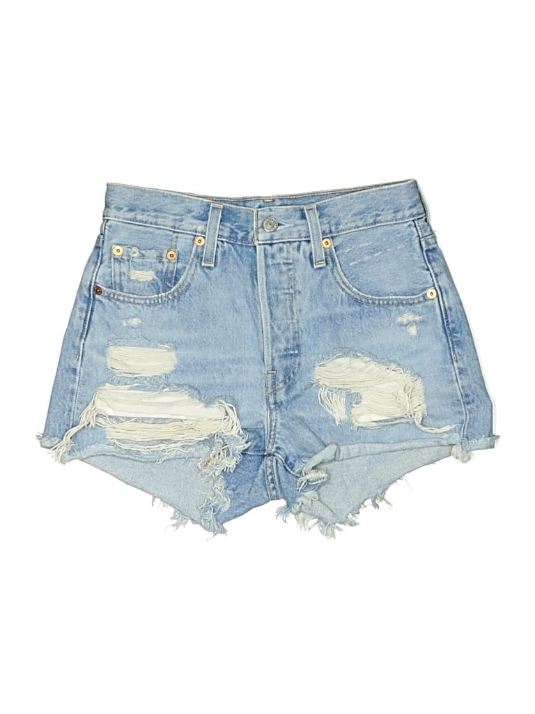 Pre-owned Levi's Denim Shorts In Blue
