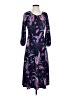 Vera Bradley Paisley Blue Casual Dress Size 2 - photo 1