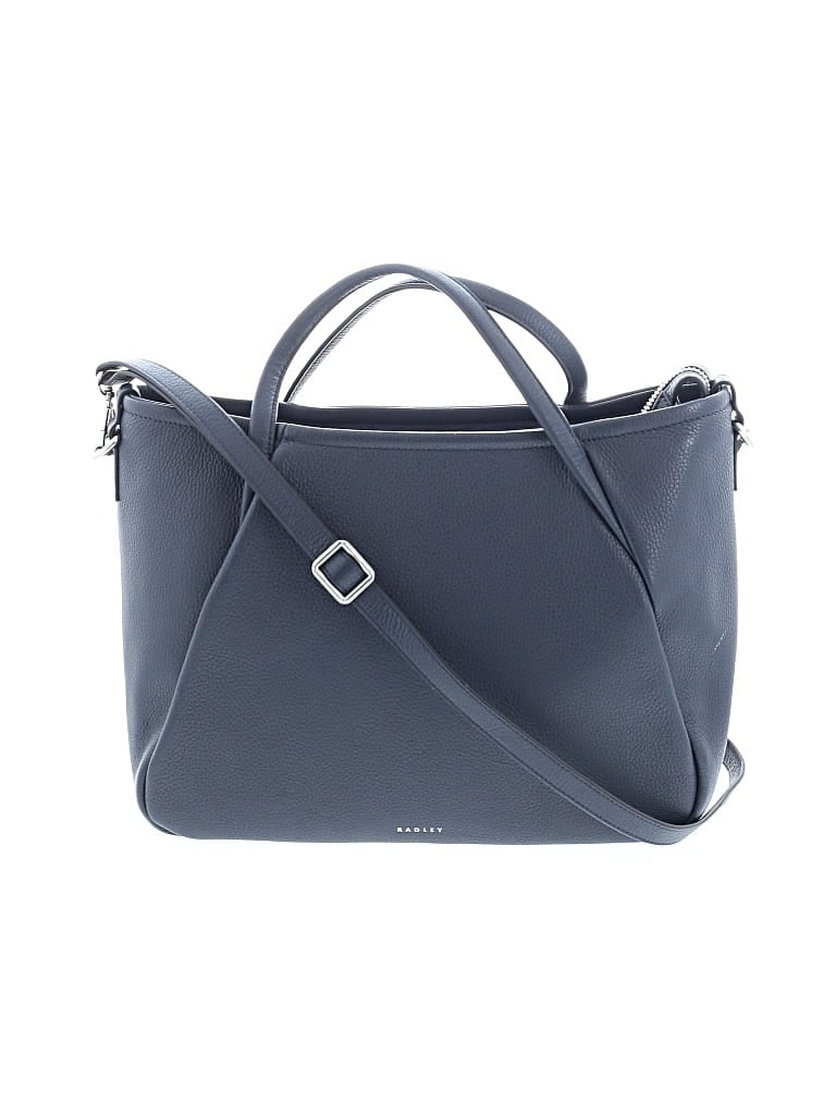 Pre-owned Radley London Leather Satchel In Blue